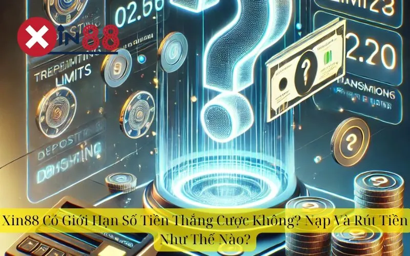 Xin88 Có Giới Hạn Số Tiền Thắng Cược Không Nạp Và Rút Tiền Như Thế Nào